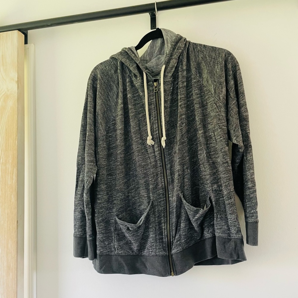 Old Navy Gray Zip-Up